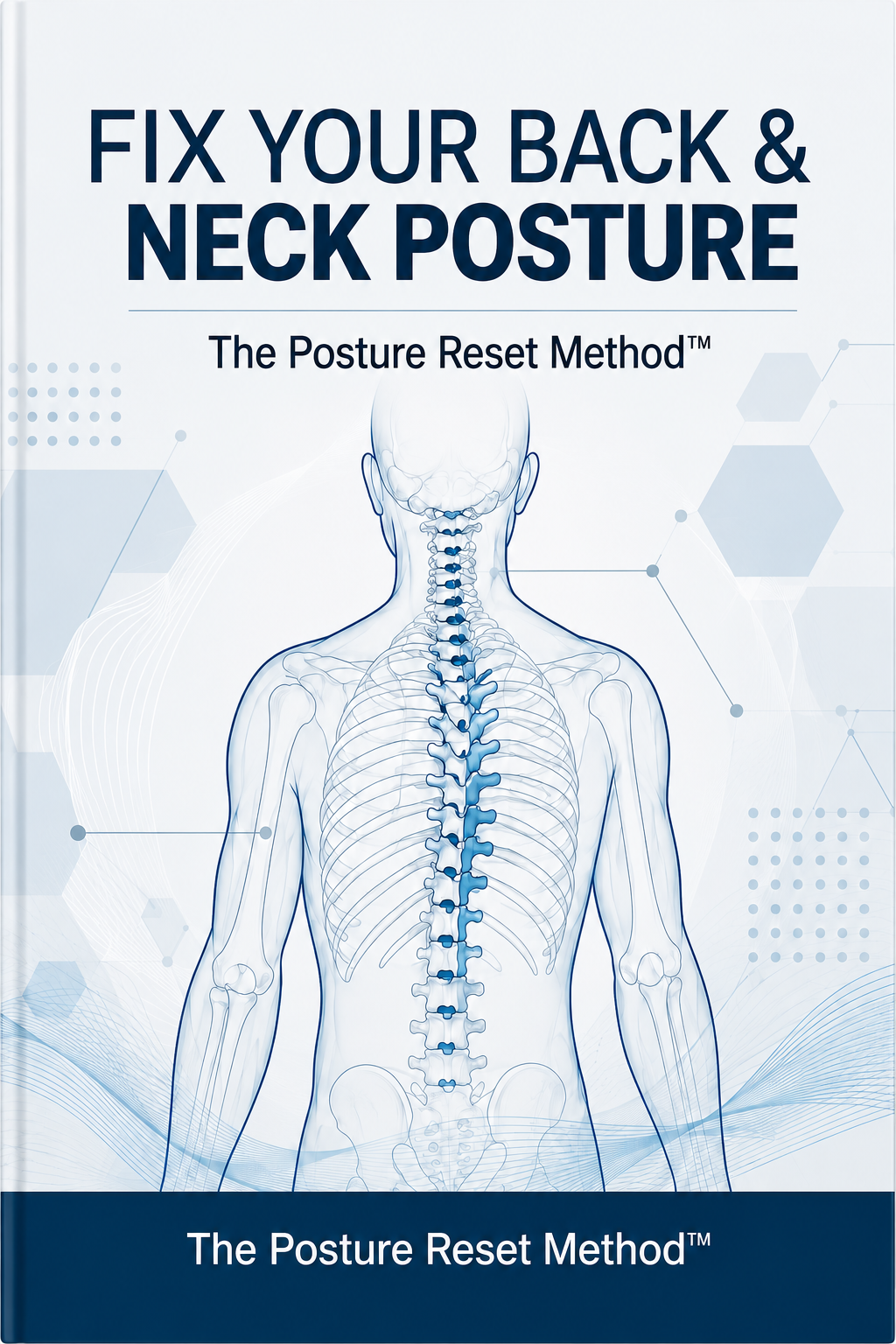 Fix Your Back & Neck Posture ebook cover — The Posture Reset Method
